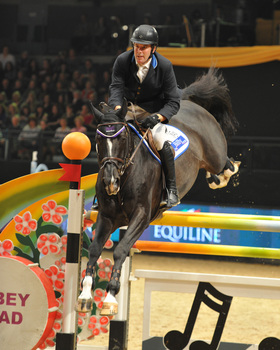 William Funnell and homebred Billy Congo triumphant on Saturday at Liverpool International